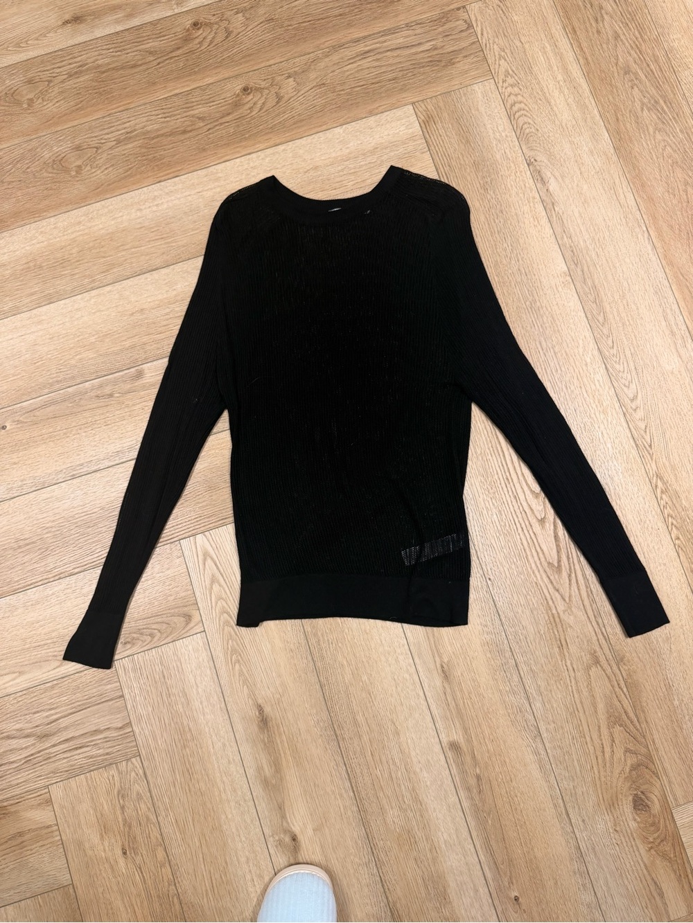 Zara Black Women's Crewneck Sweater